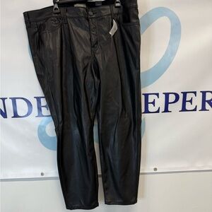 Torrid women’s leather Pants size 20 regular